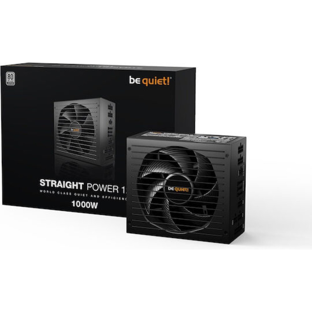 Be Quiet Straight Power 12 1000W Μαύρο Τροφοδοτικό Υπολογιστή Full Modular 80 Plus Platinum