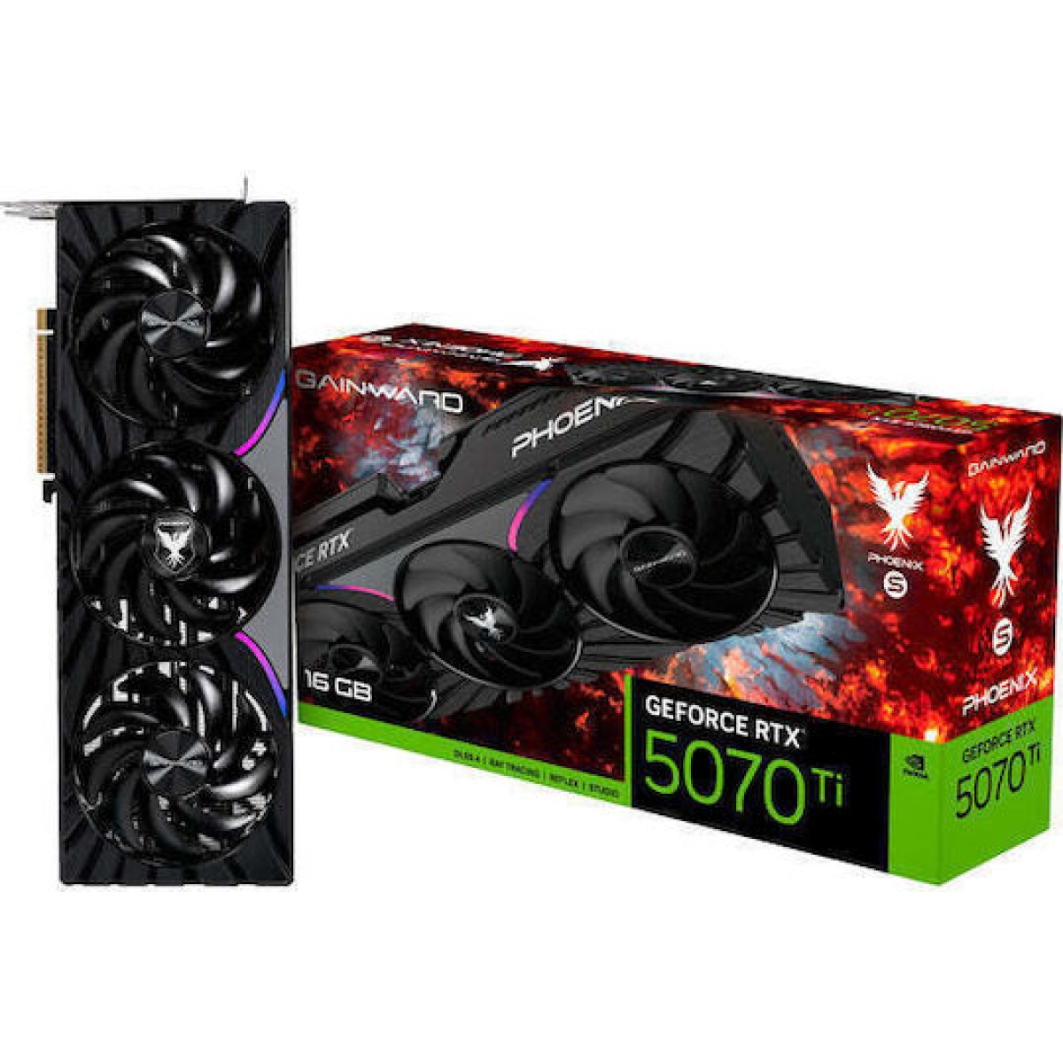 Gainward GeForce RTX 5070 Ti 16GB GDDR7 Phoenix-S Κάρτα Γραφικών