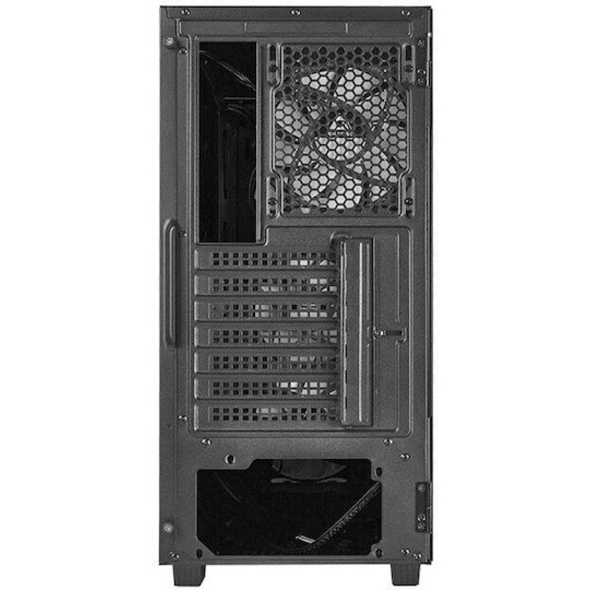 Chieftec Hunter 2 Gaming Midi Tower Κουτί Υπολογιστή με Πλαϊνό Παράθυρο και RGB Φωτισμό Μαύρο