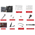 MSI MAG B850M Mortar Wifi Motherboard Micro ATX με AMD AM5 Socket 7E61-001R