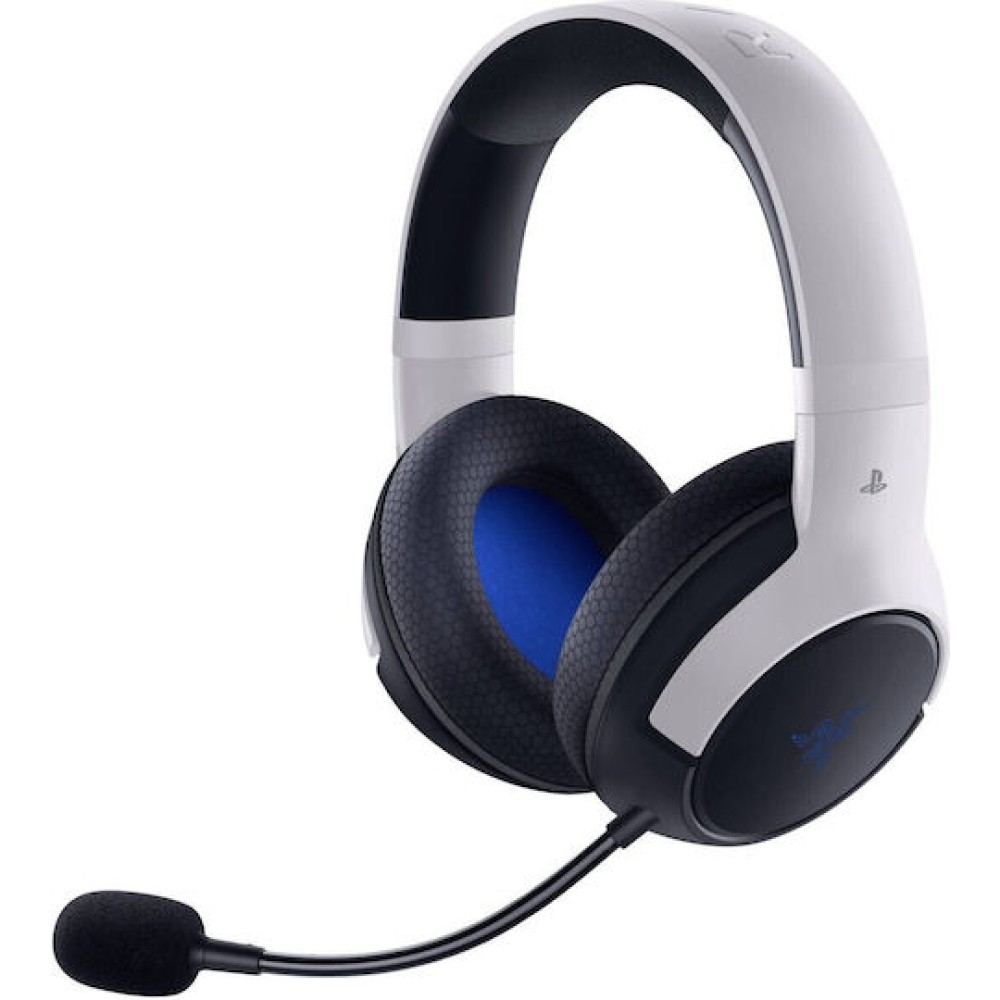 Razer Kaira Hyperspeed PlayStation Ασύρματο Over Ear Gaming Headset με σύνδεση USB Licensed Black/White for PS5 / PC
