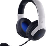 Razer Kaira Hyperspeed PlayStation Ασύρματο Over Ear Gaming Headset με σύνδεση USB Licensed Black/White for PS5 / PC