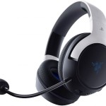 Razer Kaira Hyperspeed PlayStation Ασύρματο Over Ear Gaming Headset με σύνδεση USB Licensed Black/White for PS5 / PC