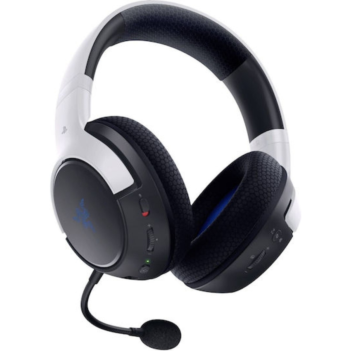 Razer Kaira Hyperspeed PlayStation Ασύρματο Over Ear Gaming Headset με σύνδεση USB Licensed Black/White for PS5 / PC
