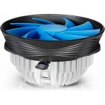 Deepcool AG400 BK V2 Ψύκτρα Επεξεργαστή για Socket AM5/1200 Μπλε