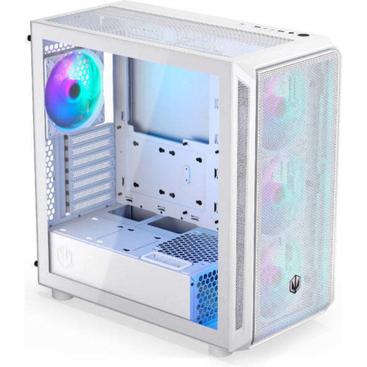Endorfy Arx 700 ARGB Gaming Midi Tower Κουτί Υπολογιστή με Πλαϊνό Παράθυρο Λευκό