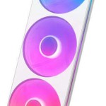 NZXT F420 RGB Case Fan 140mm με Σύνδεση 4-Pin PWM Λευκό