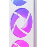 NZXT F420 RGB Case Fan 140mm με Σύνδεση 4-Pin PWM Λευκό