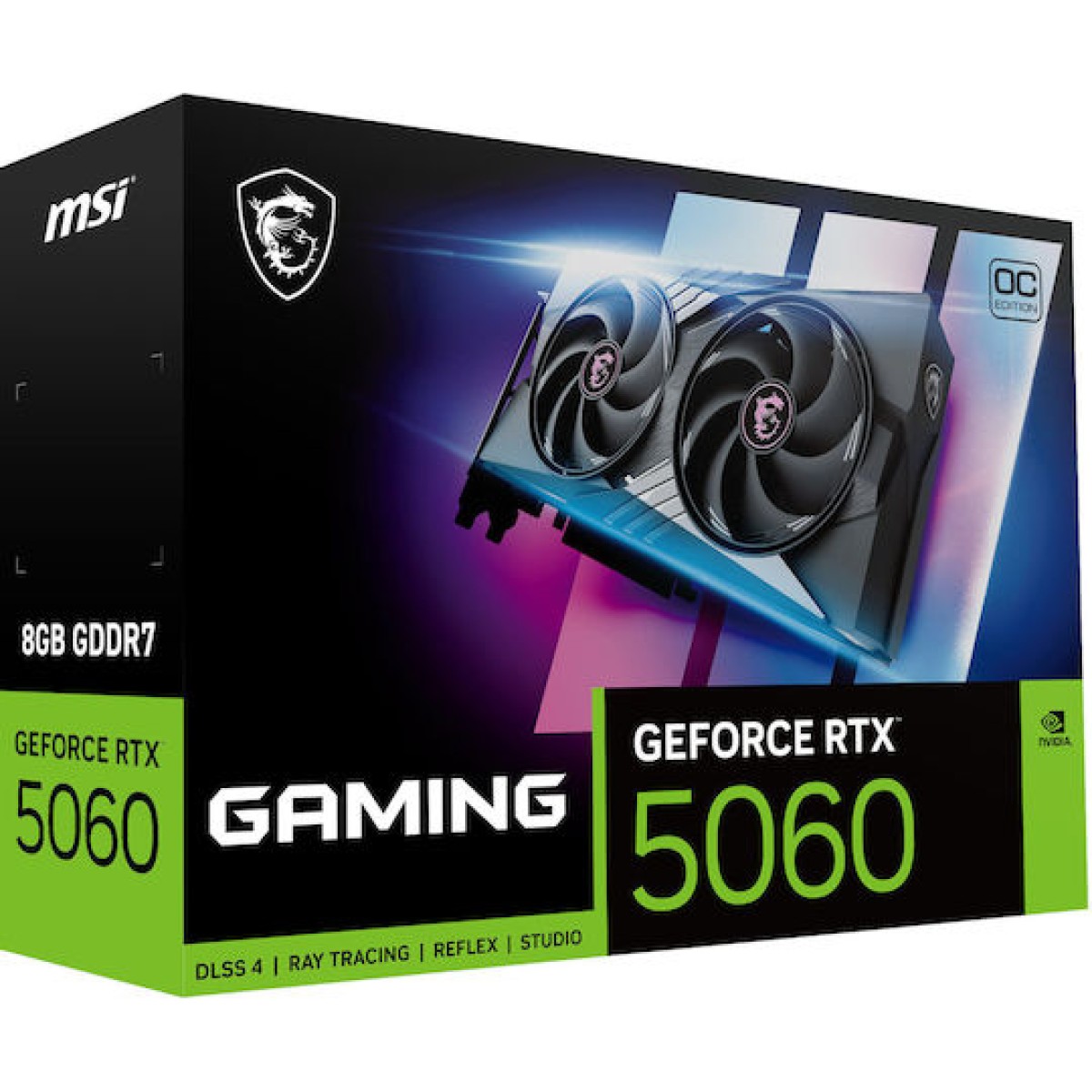 MSI GeForce RTX 5060 8GB GDDR7 8G GAMING OC Κάρτα Γραφικών