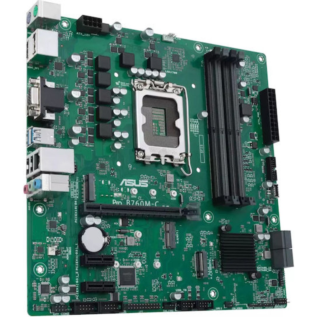 Asus Pro B760M-C-CSM Motherboard Micro ATX με Intel 1700 Socket