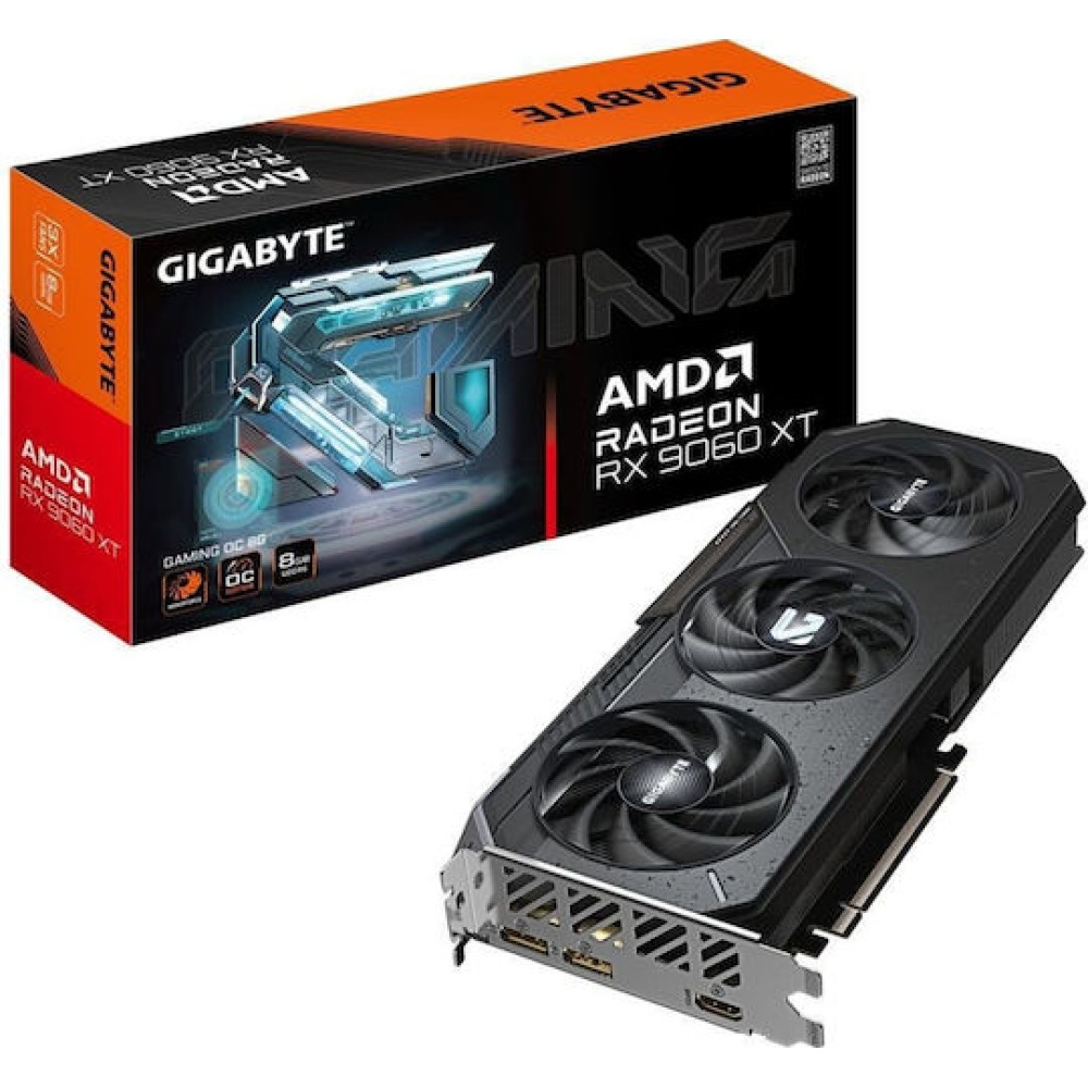 Gigabyte Radeon RX 9060 XT 16GB GDDR6 GAMING OC Κάρτα Γραφικών