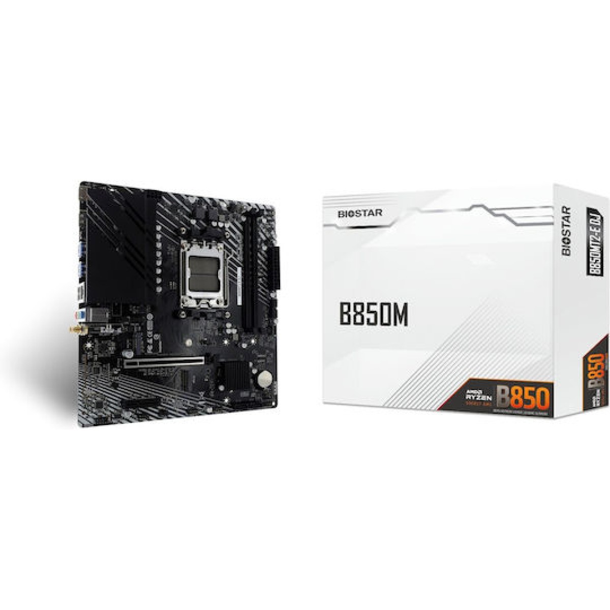 Biostar B850 Wi-Fi Motherboard Micro ATX με AMD AM5 Socket B850MT2-E DJ