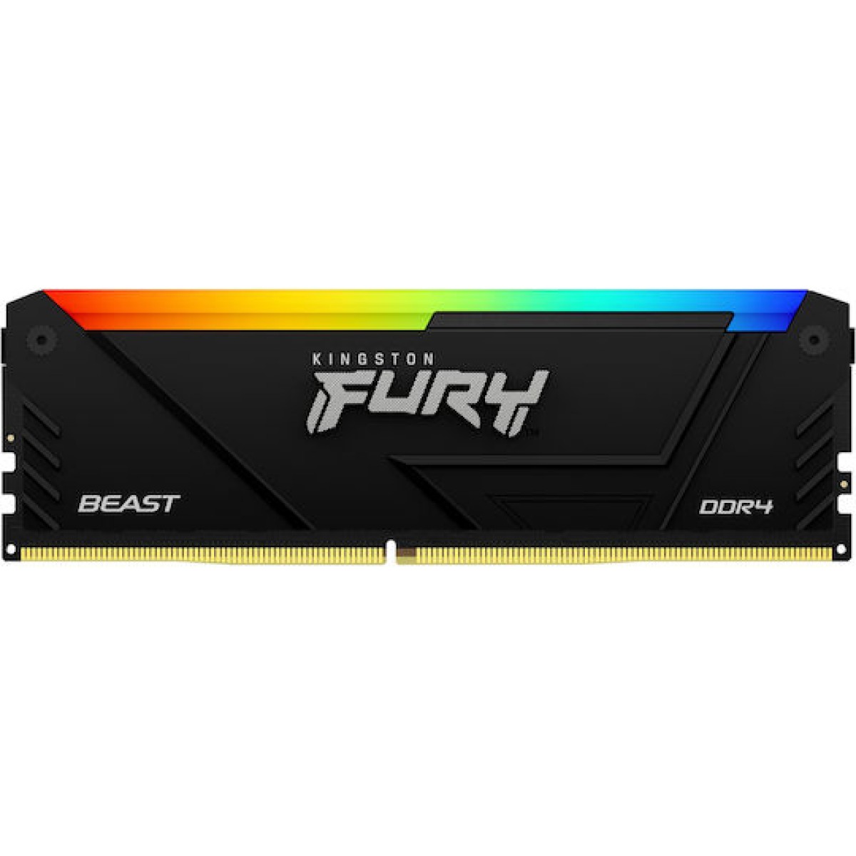 Kingston FURY Beast RGB DDR4 με Module 1x32GB και Ταχύτητα 3200 για Desktop