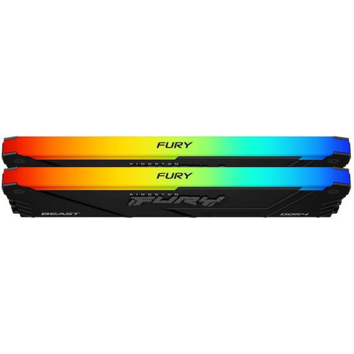 Kingston FURY Beast RGB DDR4 με Module 1x32GB και Ταχύτητα 3200 για Desktop