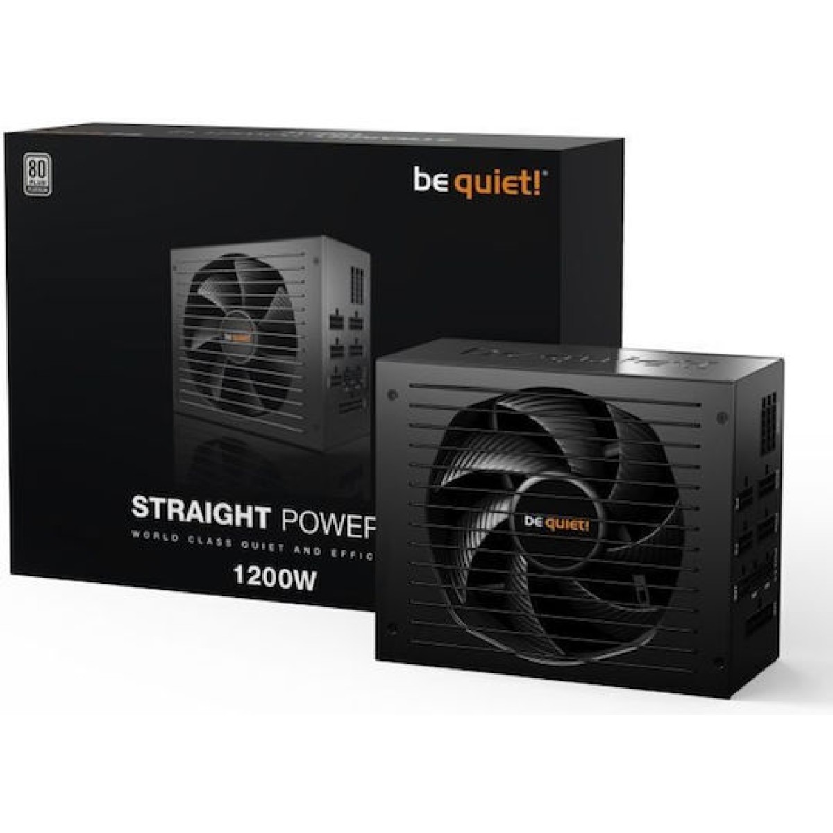 Be Quiet Straight Power 12 1200W Μαύρο Τροφοδοτικό Υπολογιστή Full Modular 80 Plus Platinum