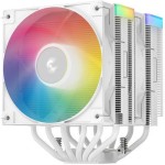 Deepcool AG620 WH ARGB V2 Ψύκτρα Επεξεργαστή Διπλού Ανεμιστήρα για Socket AM4/AM5/1200/115x/1700 Λευκή