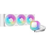 Deepcool LE360 WH (v2) Υδρόψυξη Επεξεργαστή Τριπλού Ανεμιστήρα 120mm για Socket 1700/1200/115x με Λευκό Φωτισμό Λευκή