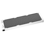 Deepcool LE360 WH (v2) Υδρόψυξη Επεξεργαστή Τριπλού Ανεμιστήρα 120mm για Socket 1700/1200/115x με Λευκό Φωτισμό Λευκή