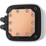 Deepcool LE360 WH (v2) Υδρόψυξη Επεξεργαστή Τριπλού Ανεμιστήρα 120mm για Socket 1700/1200/115x με Λευκό Φωτισμό Λευκή