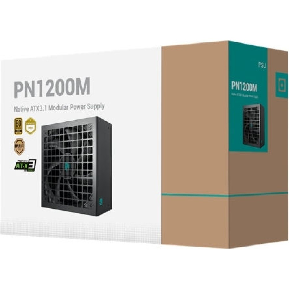 Deepcool PN1000-M 1000W Μαύρο Τροφοδοτικό Υπολογιστή Full Modular 80 Plus Gold