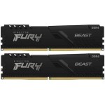 Kingston Fury Beast DDR4 64GB RAM με 2x32GB Modules και Ταχύτητα 3200 για Desktop