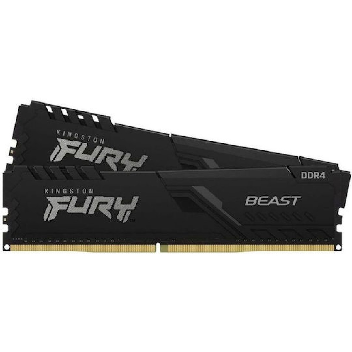 Kingston Fury Beast DDR4 64GB RAM με 2x32GB Modules και Ταχύτητα 3200 για Desktop