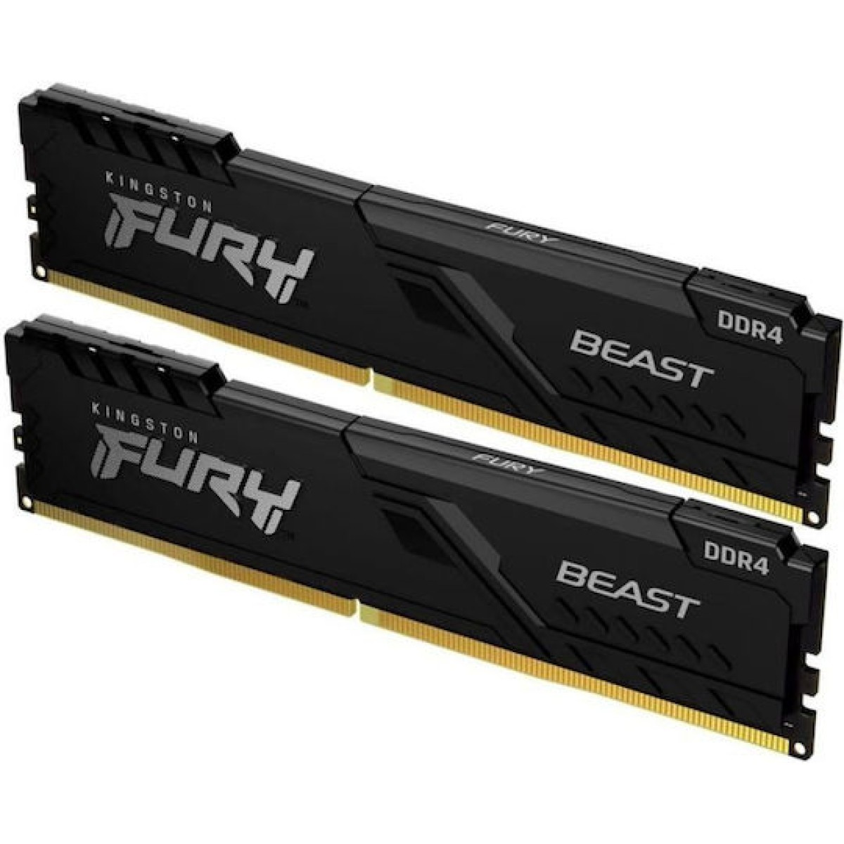 Kingston Fury Beast DDR4 64GB RAM με 2x32GB Modules και Ταχύτητα 3200 για Desktop