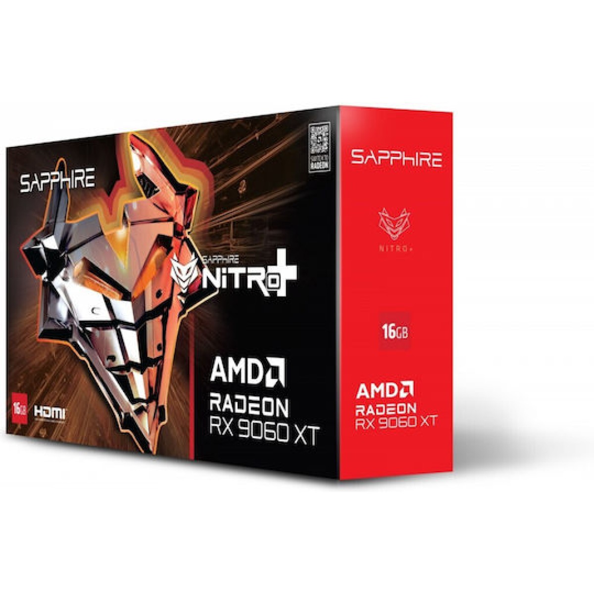 Sapphire Radeon RX 9060 XT 16GB GDDR6 NITRO+ Κάρτα Γραφικών