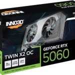 Inno 3D GeForce RTX 5060 8GB GDDR7 TWIN X2 OC Κάρτα Γραφικών