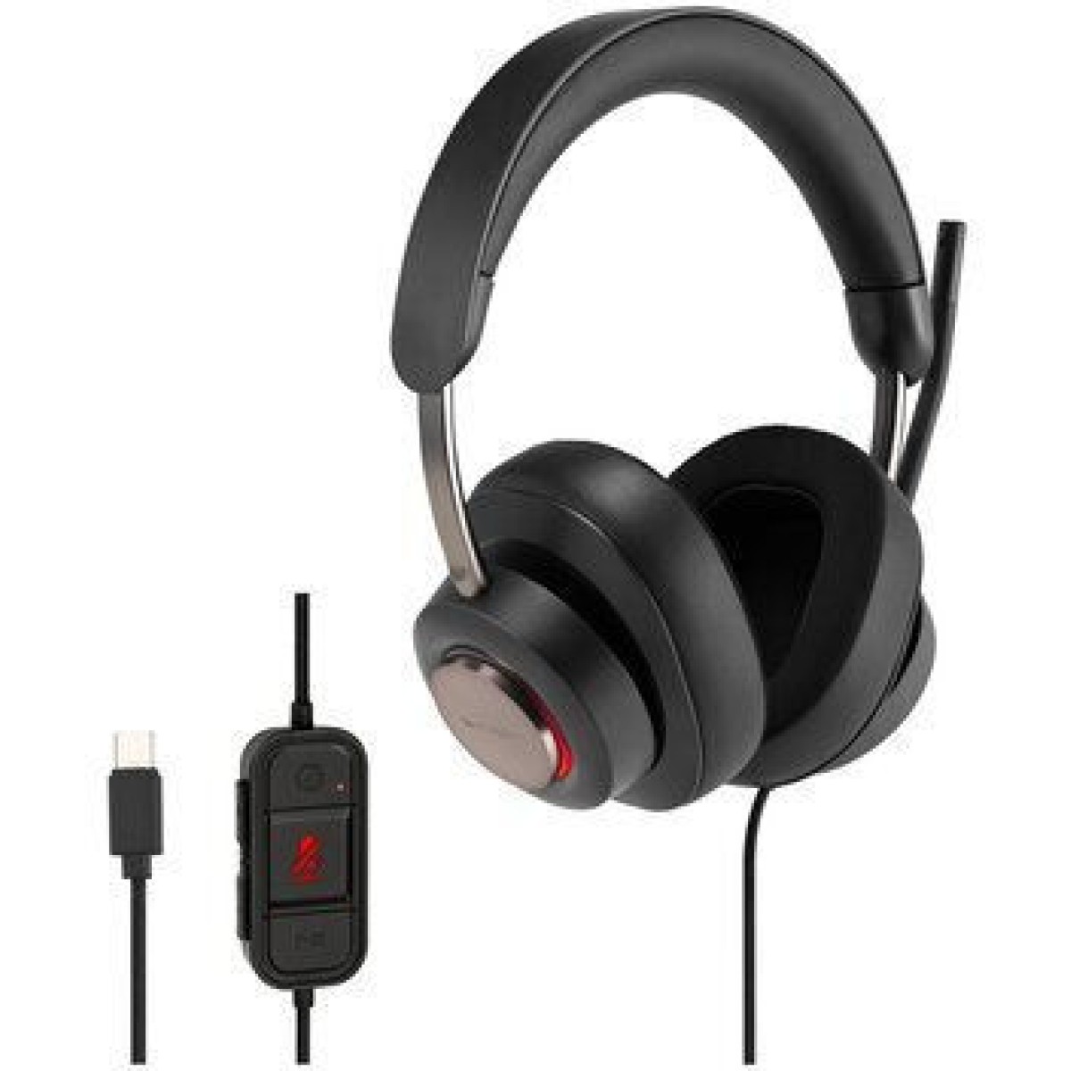 Kensington H2000 Over Ear Multimedia Ακουστικά με μικροφωνο και σύνδεση USB-C