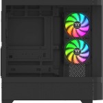Thermaltake View 290 TG Gaming Micro Tower Κουτί Υπολογιστή με Πλαϊνό Παράθυρο και RGB Φωτισμό Μαύρο