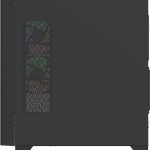 Thermaltake View 290 TG Gaming Micro Tower Κουτί Υπολογιστή με Πλαϊνό Παράθυρο και RGB Φωτισμό Μαύρο