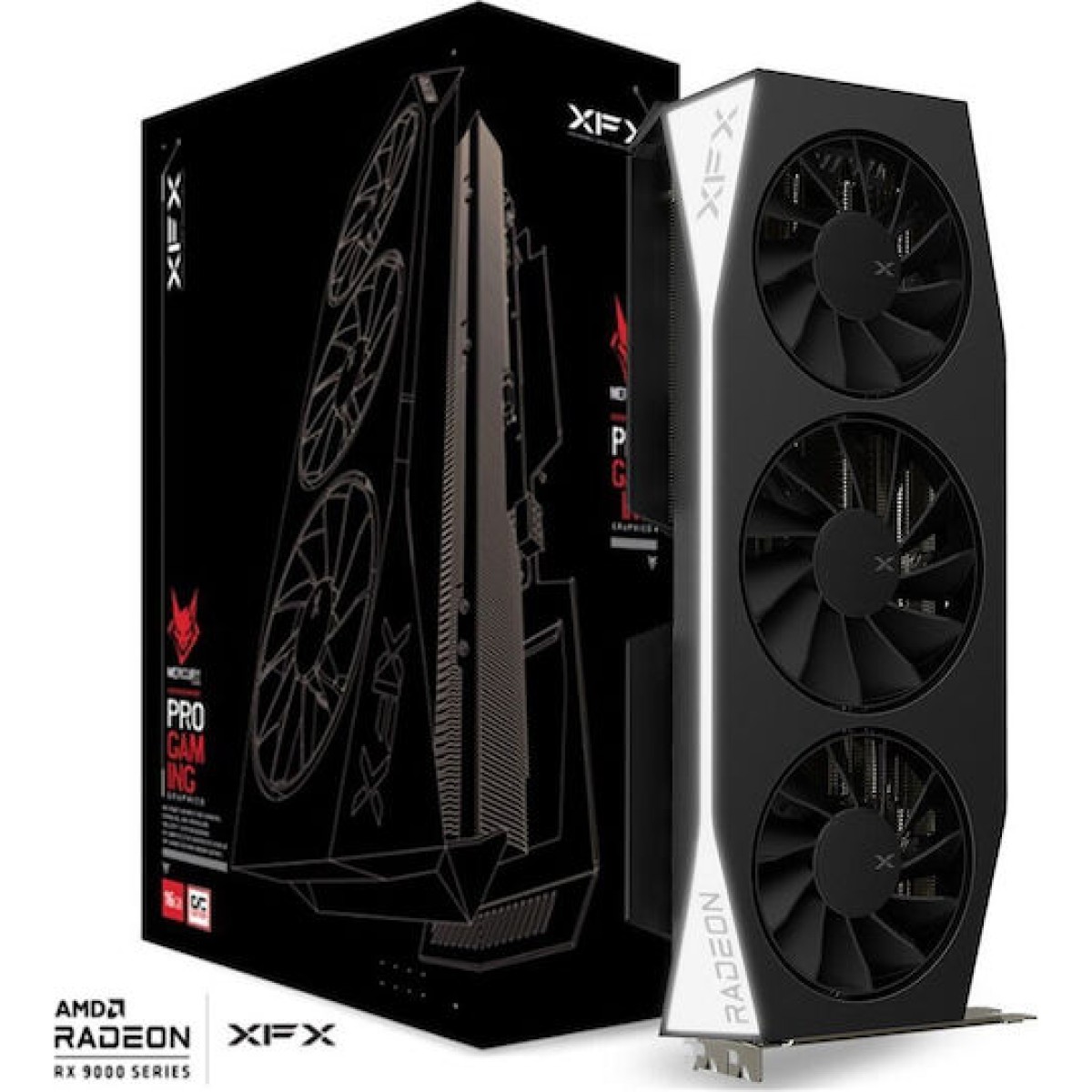 XFX Radeon RX 9060 XT 16GB GDDR6 Mercury Κάρτα Γραφικών