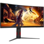 AOC CU34G4Z Ultrawide VA HDR Curved Monitor 34\
