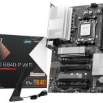 MSI Pro B840M-P WIFI6E Motherboard Micro ATX με AMD AM5 Socket 7E77-001R
