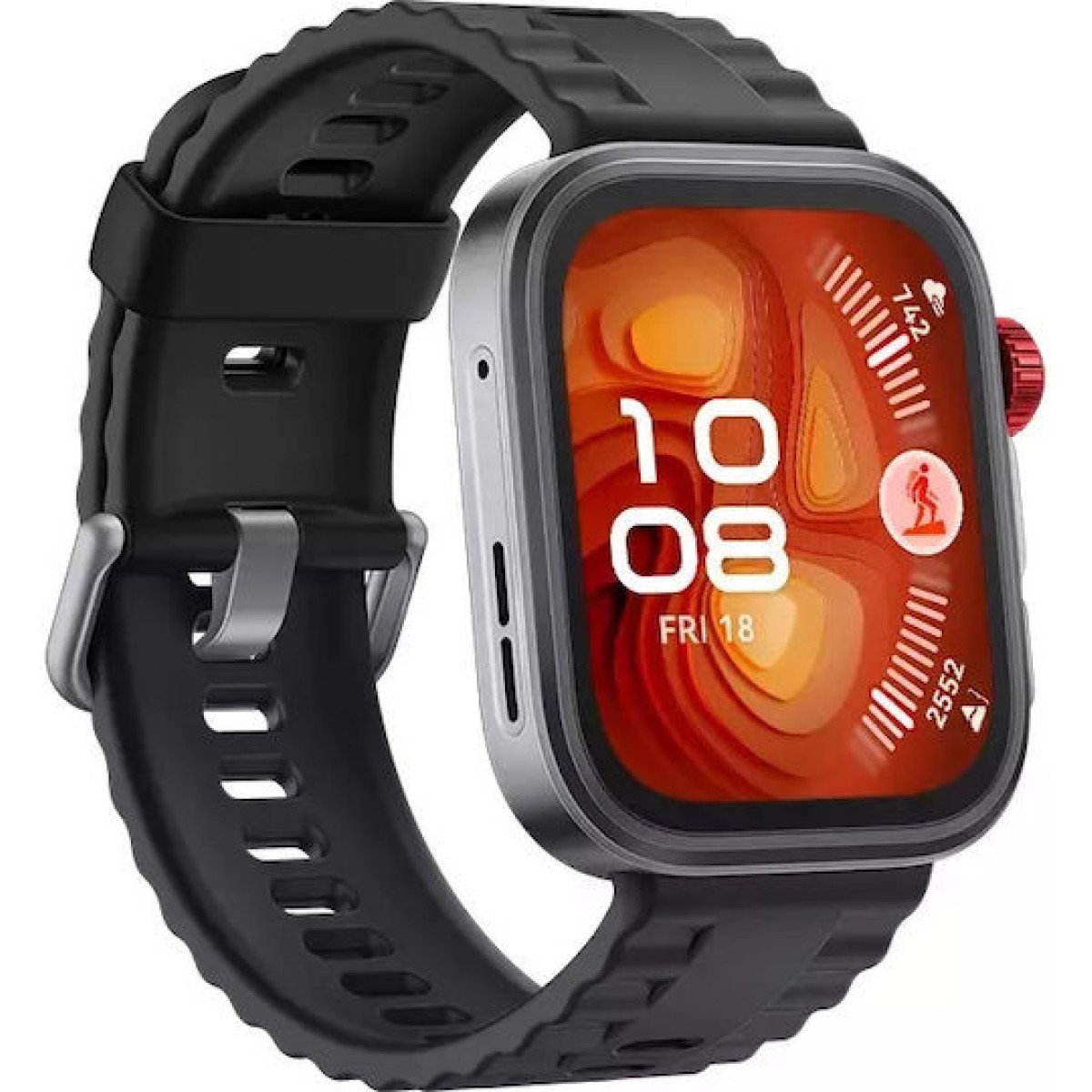 Huawei Watch Fit 4 Pro Aluminium 45mm Αδιάβροχο με Παλμογράφο (Μαύρο)