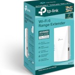 TP-LINK RE3000X v1 Mesh WiFi Extender Dual Band (2.4 & 5GHz) 3000Mbps