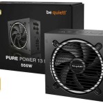 Be Quiet Pure Power 13 M 550W Μαύρο Τροφοδοτικό Υπολογιστή Full Modular 80 Plus Gold