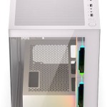 Krux Exo Gaming Midi Tower Κουτί Υπολογιστή με Πλαϊνό Παράθυρο και ARGB Φωτισμό Λευκό