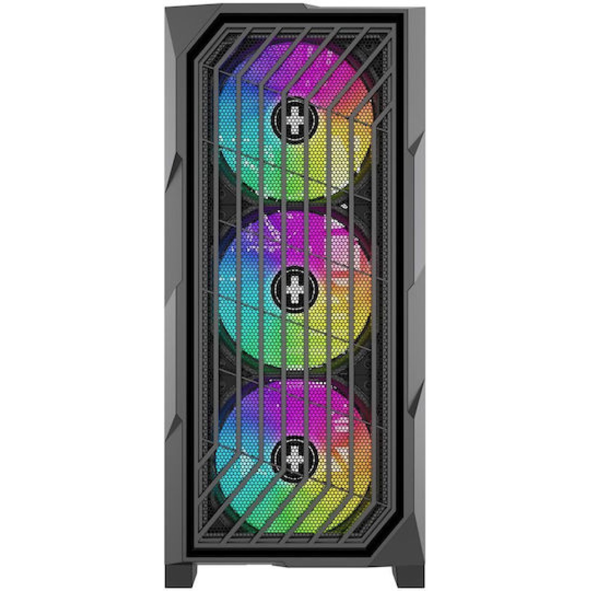 Xilence Xilent Breeze II Gaming Midi Tower Κουτί Υπολογιστή με Πλαϊνό Παράθυρο Μαύρο