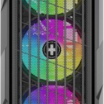 Xilence Xilent Breeze II Gaming Midi Tower Κουτί Υπολογιστή με Πλαϊνό Παράθυρο Μαύρο