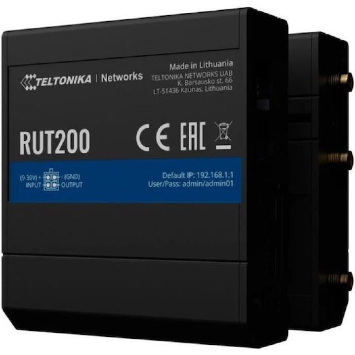 Teltonika RUT200 Ασύρματο 4G Router με 2 Θύρες Ethernet