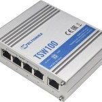 Teltonika TSW100 Switch 5x RJ45 1000Mb/s, 4x PoE