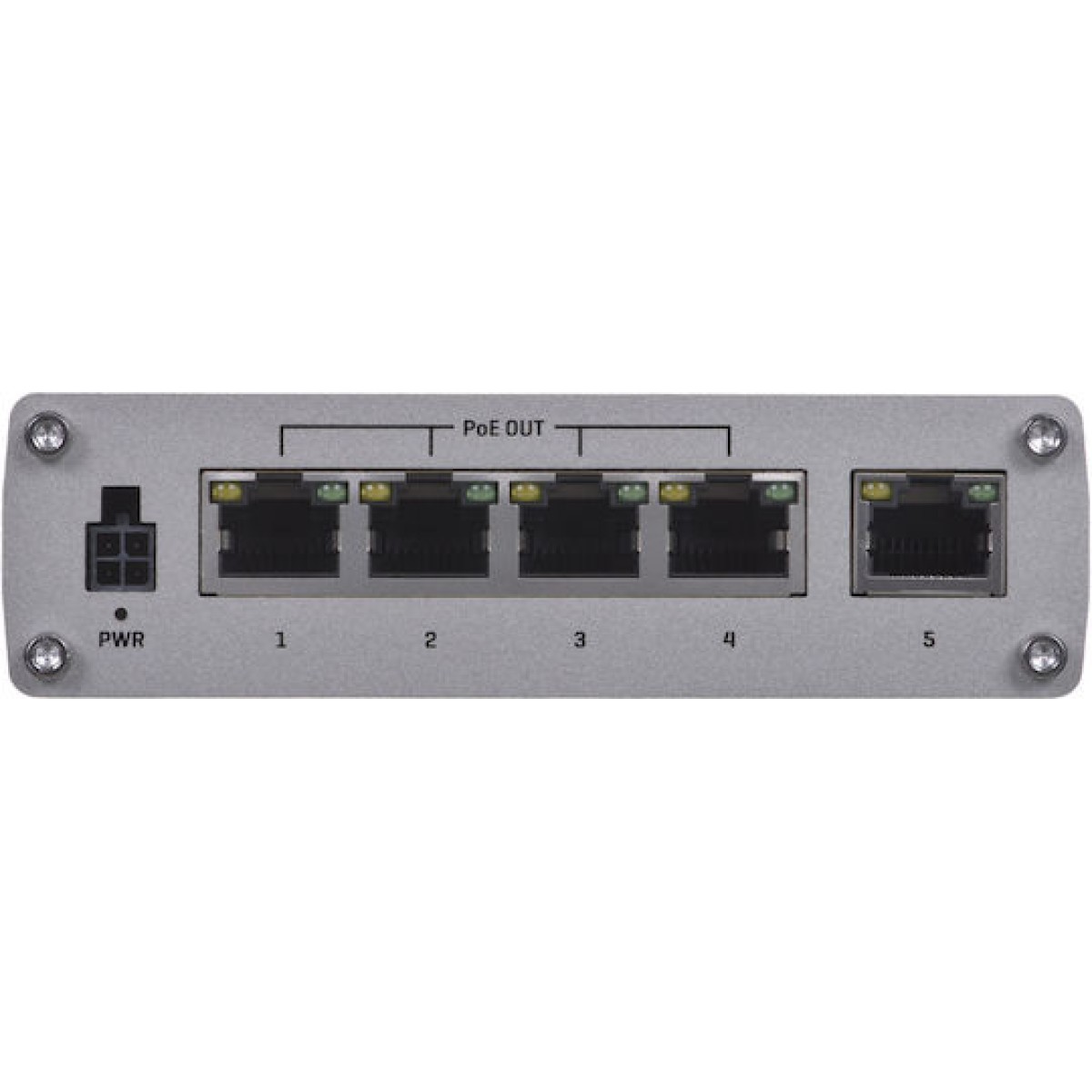 Teltonika TSW100 Switch 5x RJ45 1000Mb/s, 4x PoE