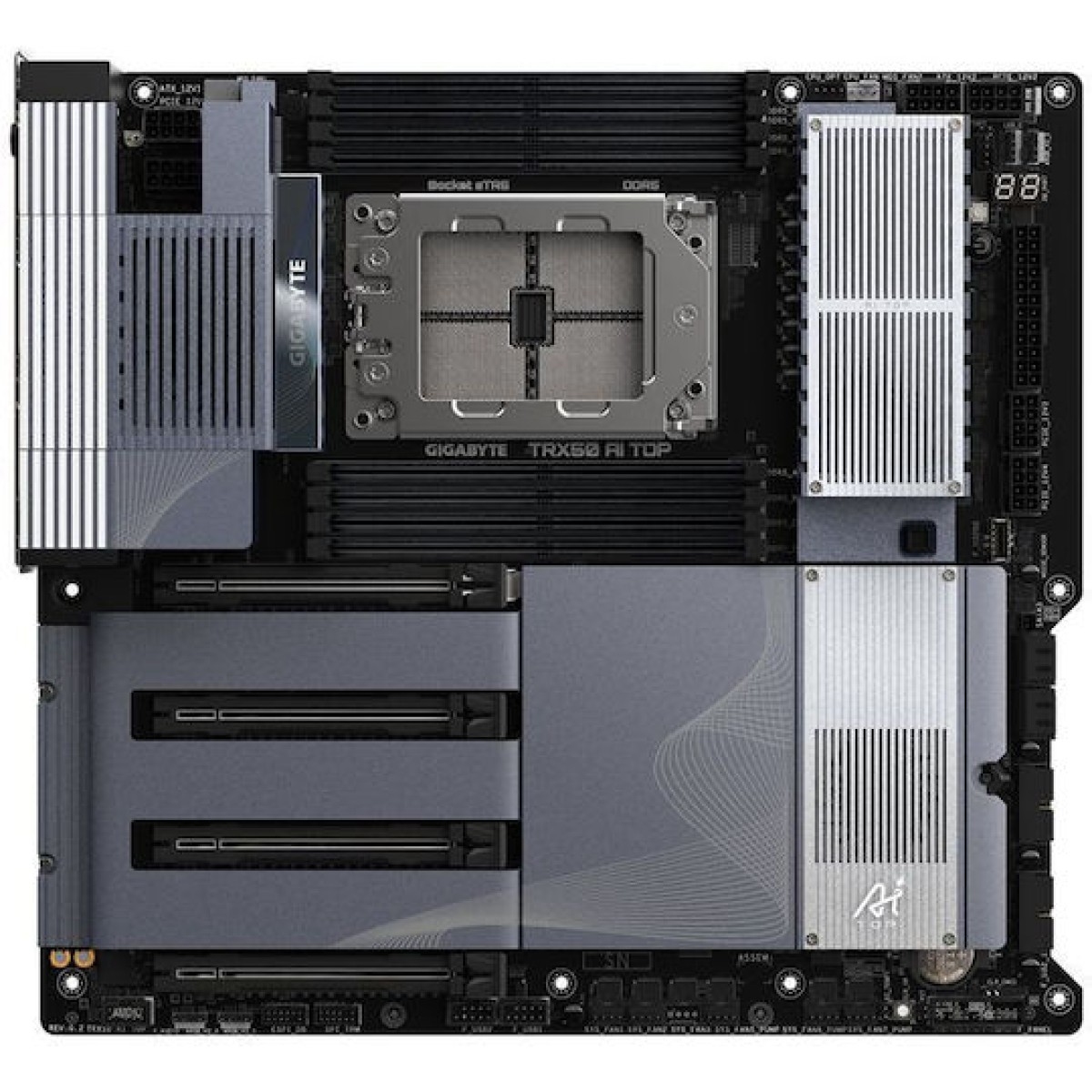 Gigabyte TRX50 AI TOP Wi-Fi Motherboard Extended ATX με AMD TR5 Socket