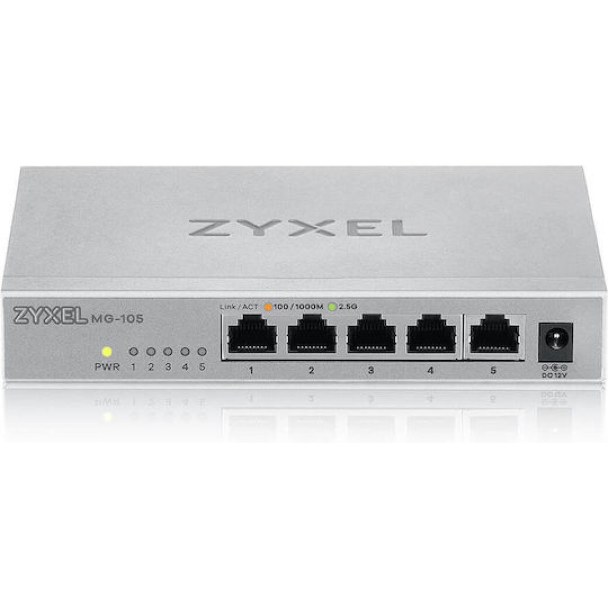 Zyxel XMG-105 Unmanaged L2 Switch με 5 Θύρες Gigabit (1Gbps) Ethernet