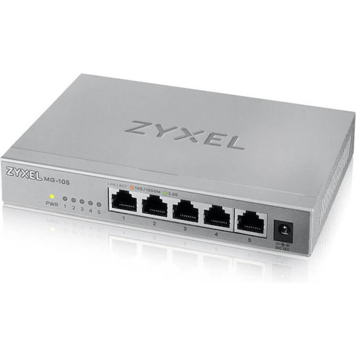 Zyxel XMG-105 Unmanaged L2 Switch με 5 Θύρες Gigabit (1Gbps) Ethernet