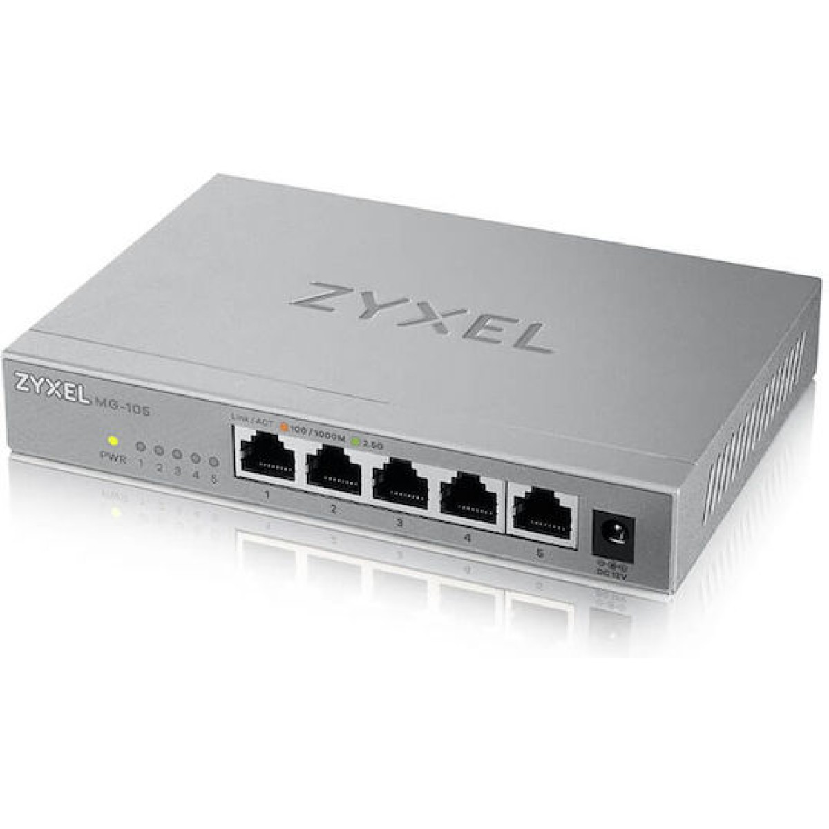 Zyxel XMG-105 Unmanaged L2 Switch με 5 Θύρες Gigabit (1Gbps) Ethernet