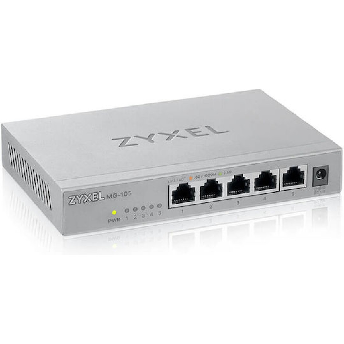 Zyxel XMG-105 Unmanaged L2 Switch με 5 Θύρες Gigabit (1Gbps) Ethernet