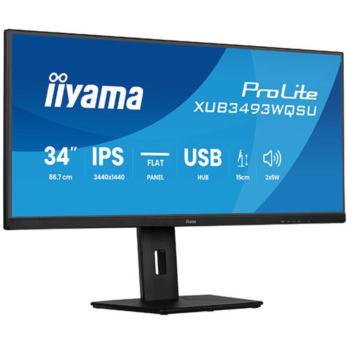 Iiyama XUB3493WQSU-B6 IPS Monitor 34
